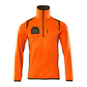 MASCOT 19303 Accelerate Safe fleecetrui met korte rits