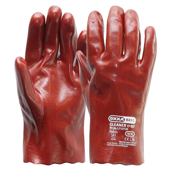 oxxa-basic-17-027-cleaner-handschoen-pvc-rood