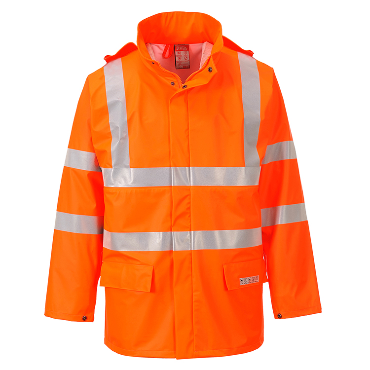 PW FR41 Sealtex Flame FR-AST regenjas High-Vis
