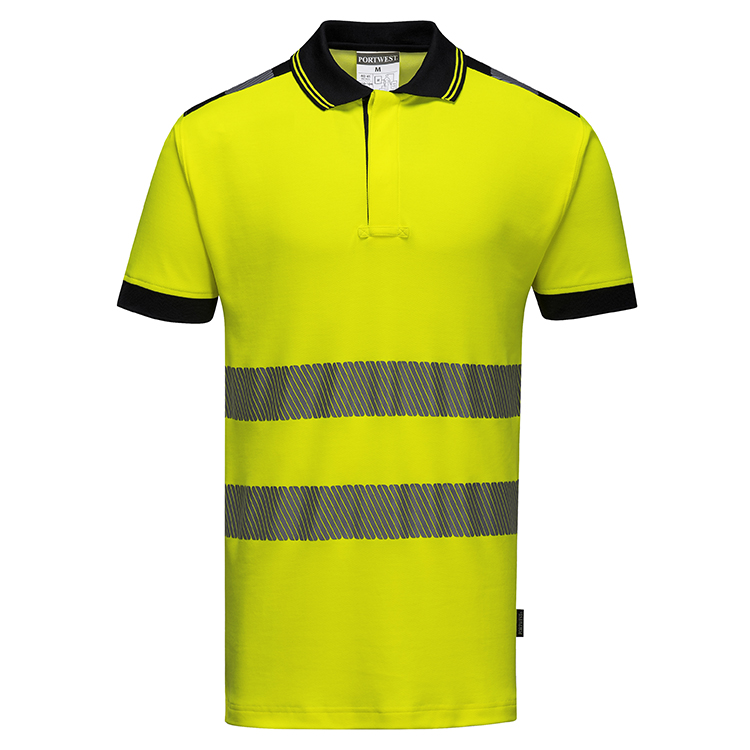 PW T180 PW3 Vision poloshirt High-Vis PW T180 PW3 Vision poloshirt High-Vis