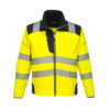 PW T402 PW3 Vision softshell jack High-Vis