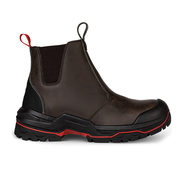 Rebrick Pulse ankle boot brown S3S veiligheidsschoen