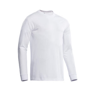 SANTINO T-shirt James lange mouw - wit, S
