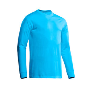 SANTINO T-shirt James lange mouw - aqua, S