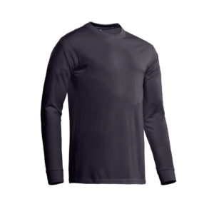SANTINO T-shirt James lange mouw - graphite, S