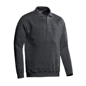 SANTINO Polosweater Robin - donkergrijs, S