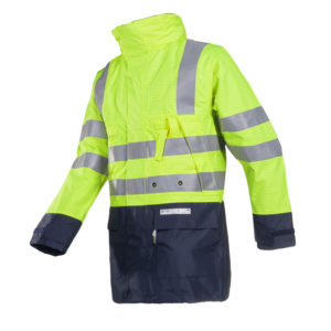 Sioen 3073 Siopor FR-AST Winseler parka - geel/marine, S