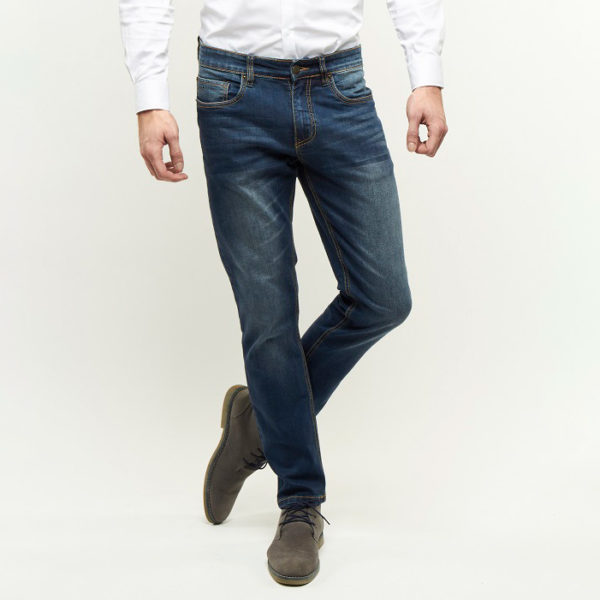 247 jeans men's Palm slim fit S07 medium blue
